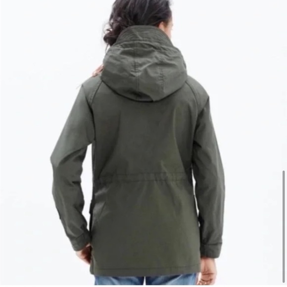 Madewell Penfield waxed rain utility jacket vassan coat mountain parka green - Picture 9 of 9